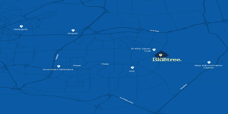 Location of Blue Tree New Cairo