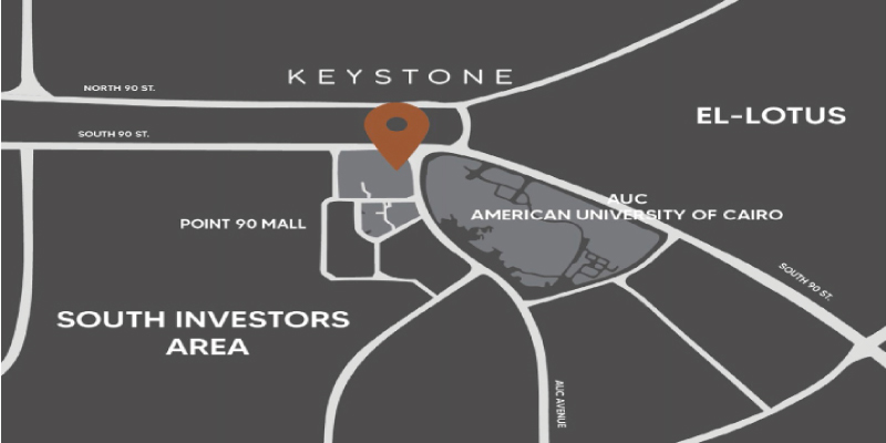 where Keystone New Cairo Mall is Located