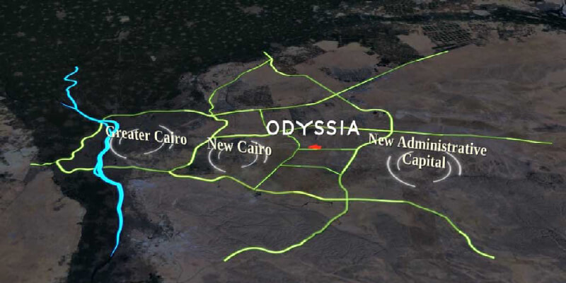 ذا سيتى اوف اوديسيا المستقبل The City Of Odyssia