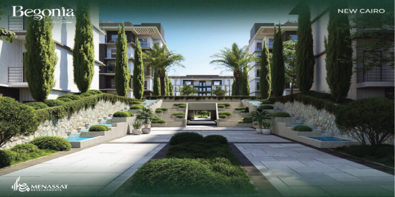 Apartments For Sale in Begonia Residence New Cairo Compound