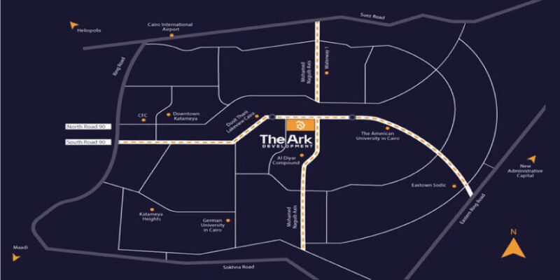 ذا ارك بيزنس القاهرة الجديدة The Ark Business District