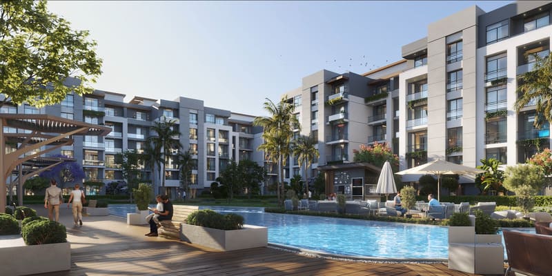 شقق للبيع في كمبوند هوم ريزيدنس التجمع السادس