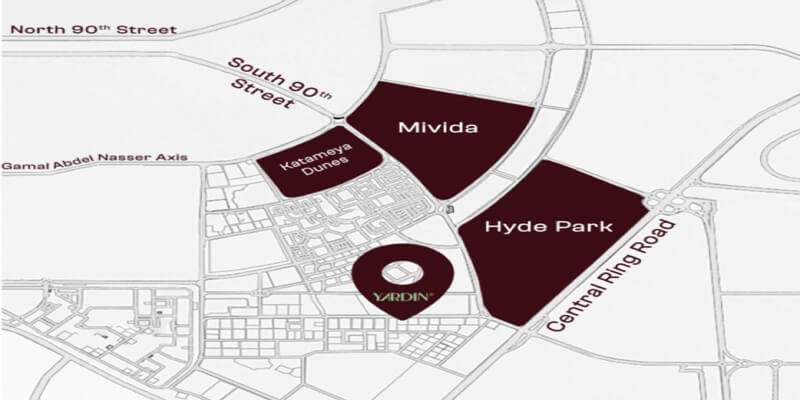 ياردين القاهرة الجديدة Yardin New Cairo
