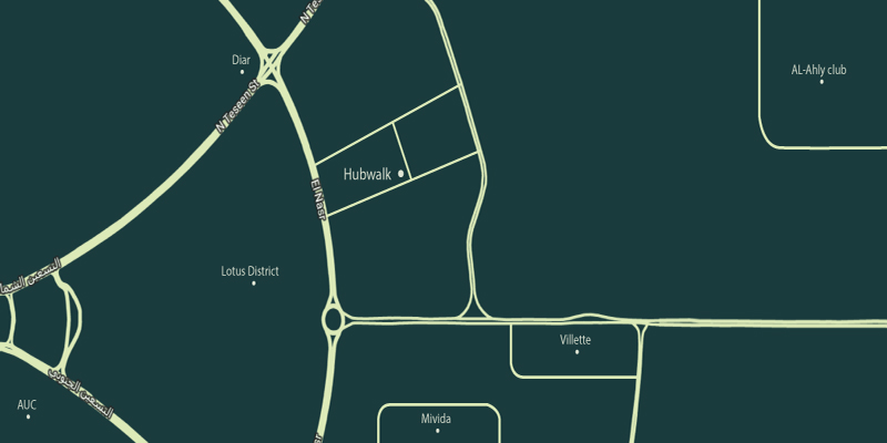 هب ووك القاهرة الجديدة Hub Walk New Cairo
