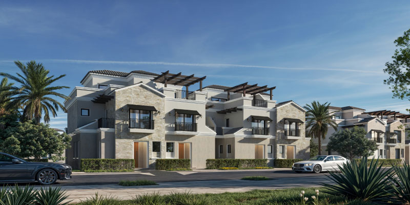 فلل للبيع في كمبوند هايد بارك فيوز