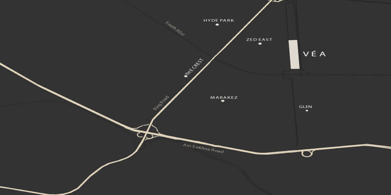 موقع كمبوند فيا القاهرة الجديدة