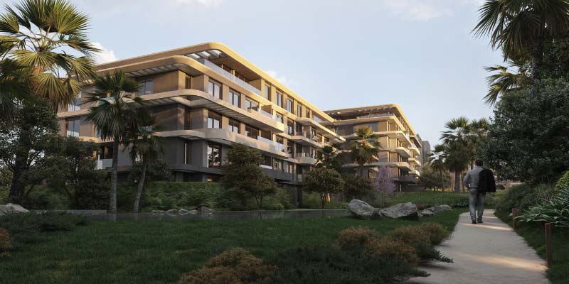 Apartments For Sale in Modon Golf Town 6th Settlement