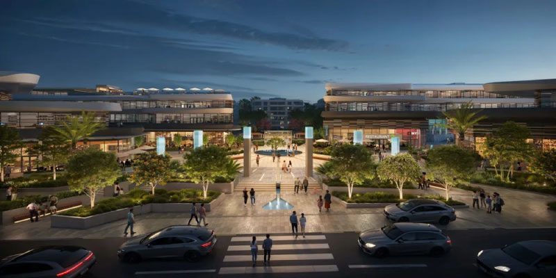 Prices and Spaces of Blue Walk Fifth Settlement Mall