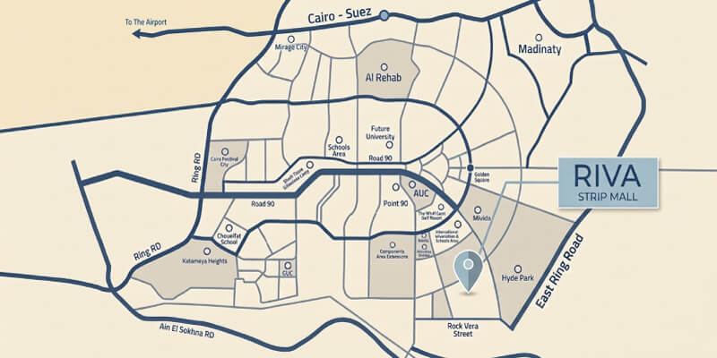 ريفا ستريب مول القاهرة الجديدة